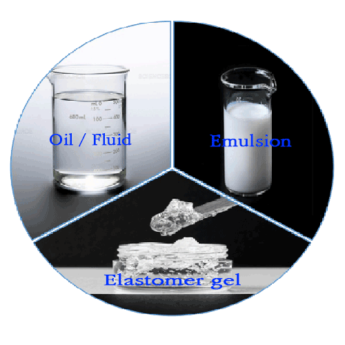 Silicone Fluid, Emulsion and Elastomer Silicone Fluid, Emulsion and Elastomer